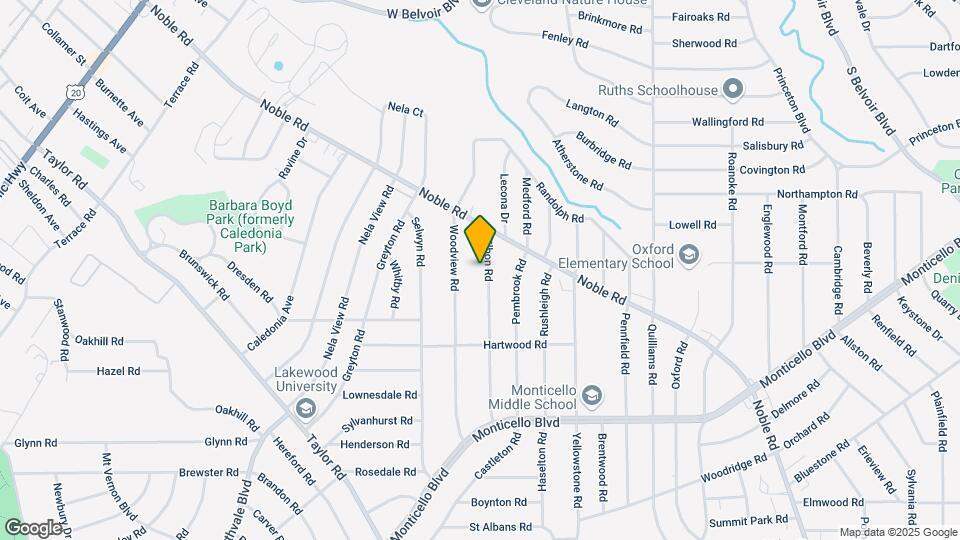 920 Elbon Rd Mapa y Detalles de la Ubicación