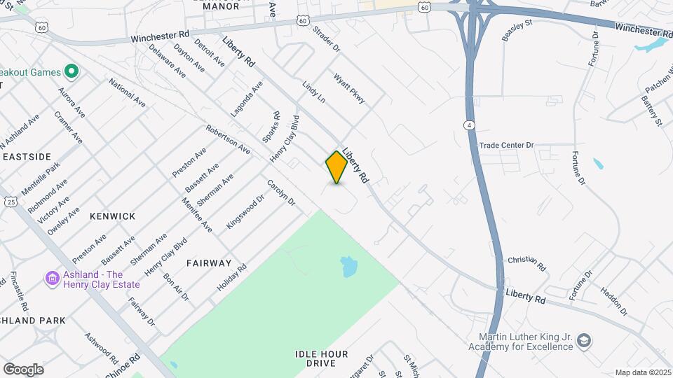 1728 Courtney Ave Map and Location Details