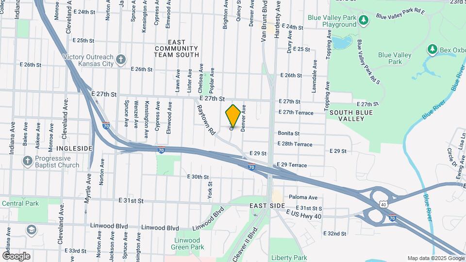 2807 Quincy Ave Map and Location Details