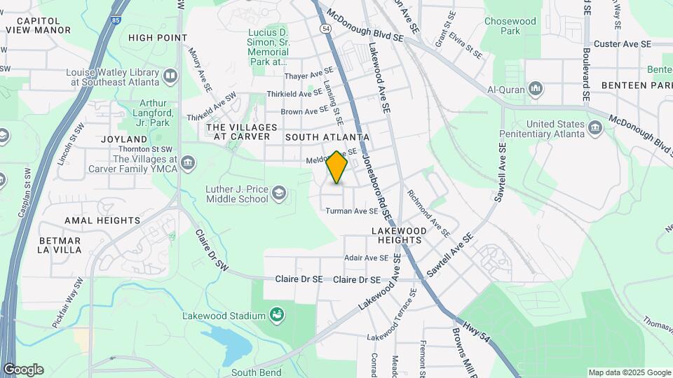 Room in House on Bowen Ave SE Map and Location Details