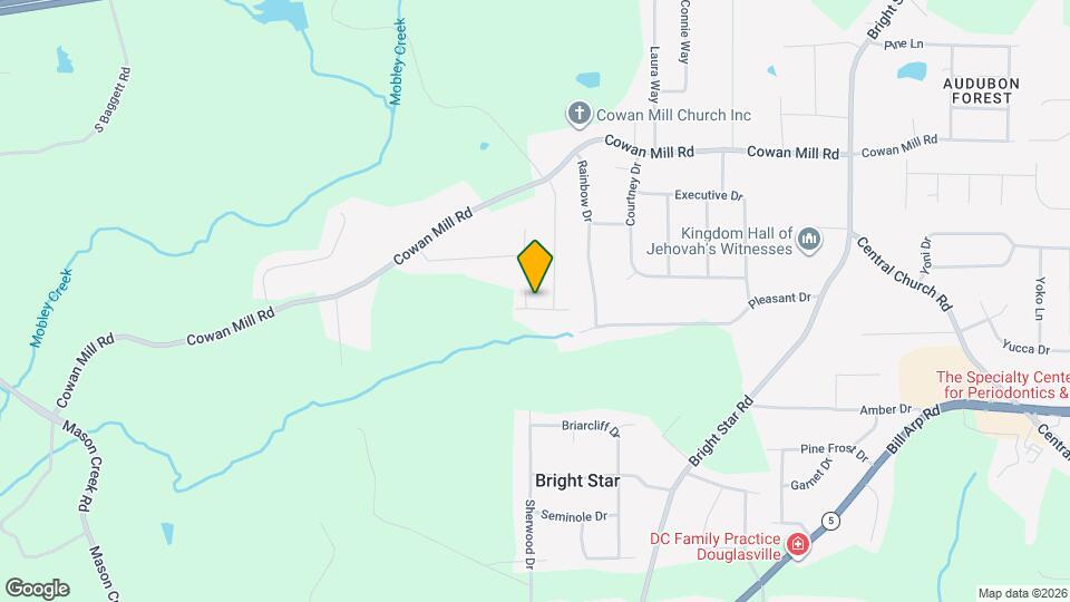 6677 Birchwood Terrace Map and Location Details