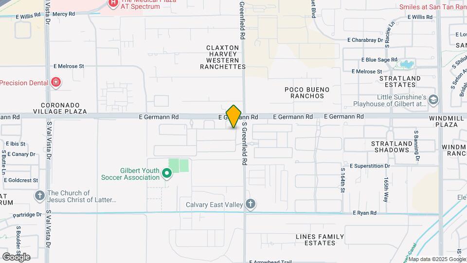 2353 E Athena Ave Map and Location Details