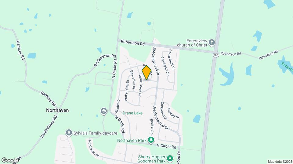 837 Pitney Ln Map and Location Details