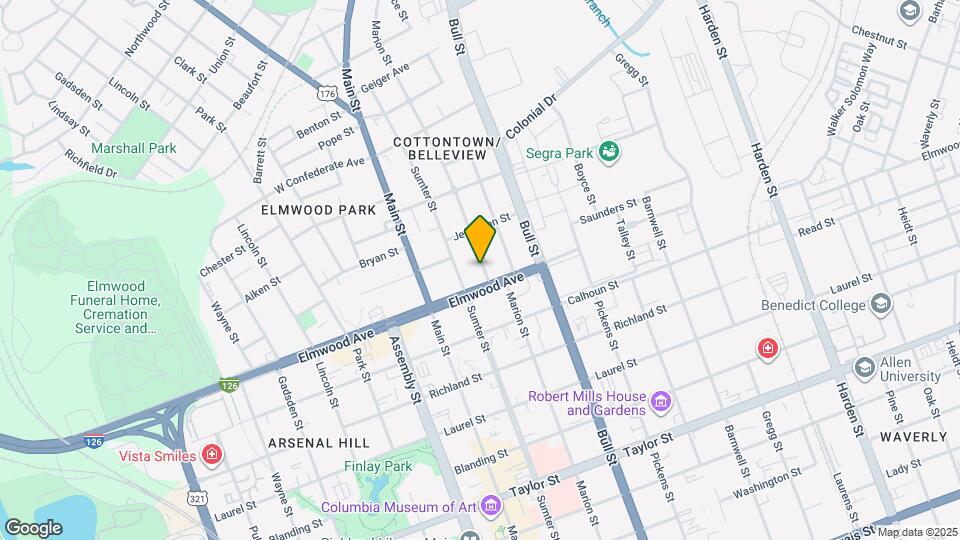 2103 Marion St Mapa y Detalles de la Ubicación