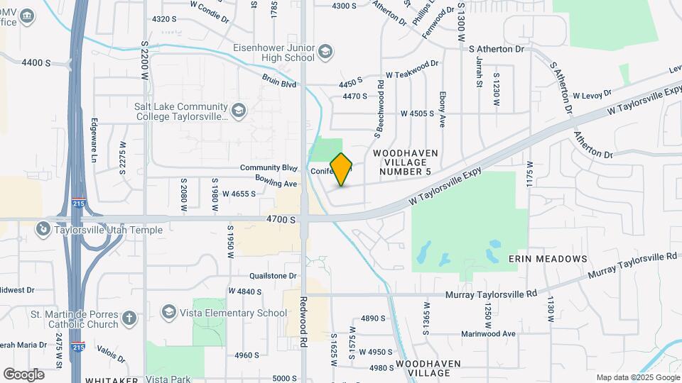 1605 Manzanita Dr Map and Location Details