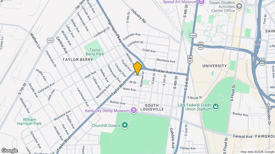 720 Hardy Ave Map and Location Details