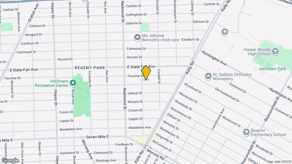 16225 Manning St Map and Location Details