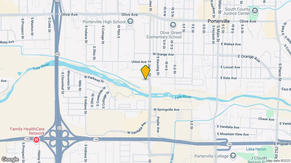 717 W Date Ave Map and Location Details