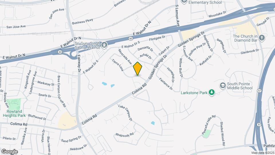 1245 Tierra Luna Map and Location Details