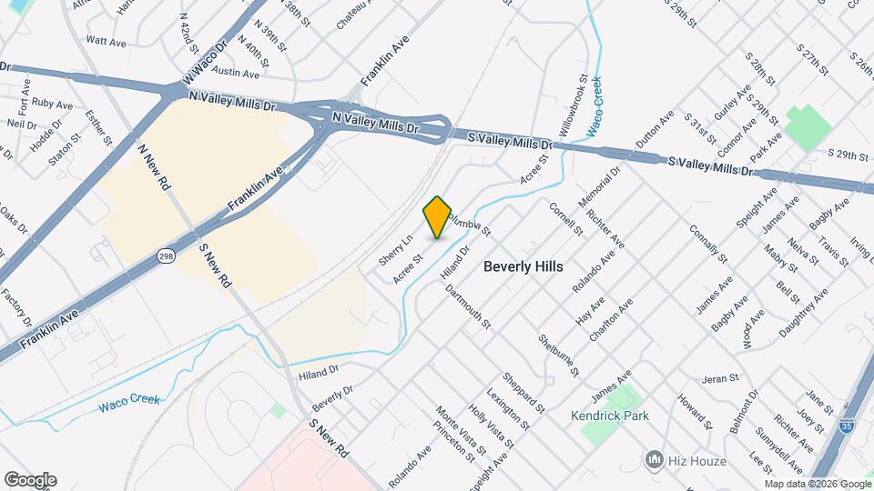 4000 Acree St Map and Location Details