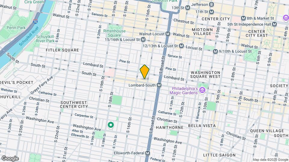 1513 South St, Unit 2 Map and Location Details