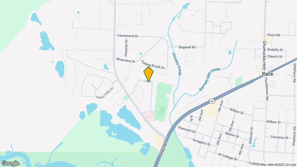 4373 Bayou Ridge Dr Map and Location Details