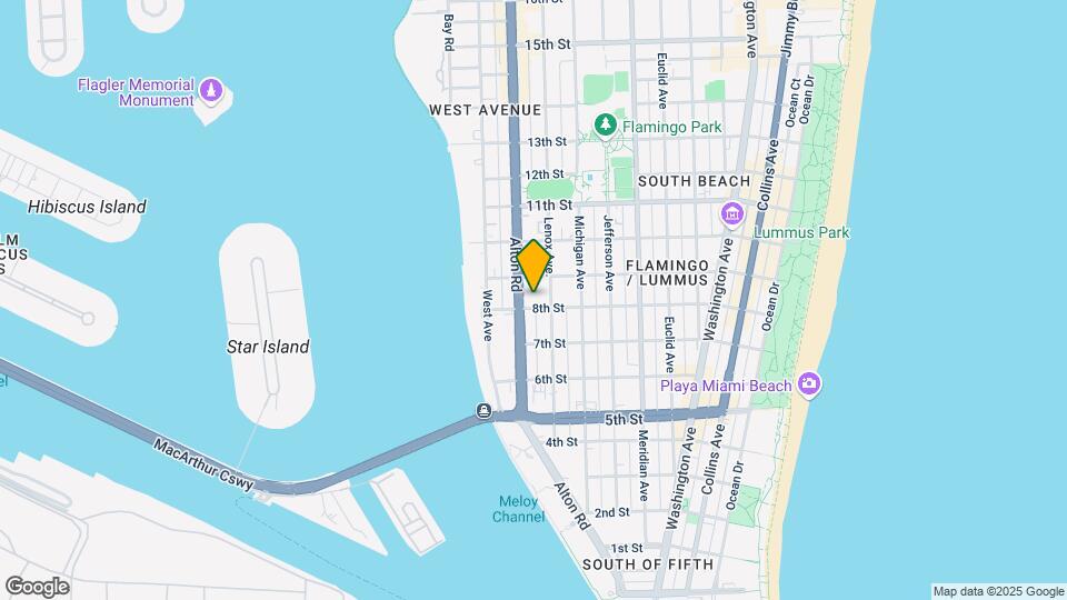 1135 8th St Map and Location Details