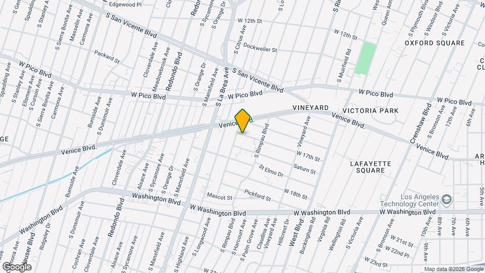 4848 W 17th St Map and Location Details