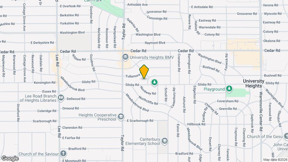 3537 Silsby Rd Mapa y Detalles de la Ubicación