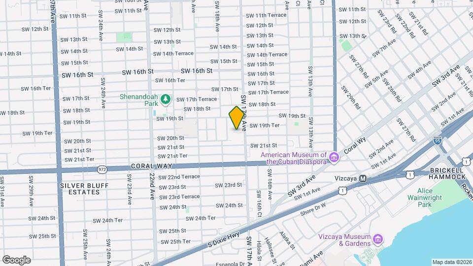 1916 SW 17th St Map and Location Details