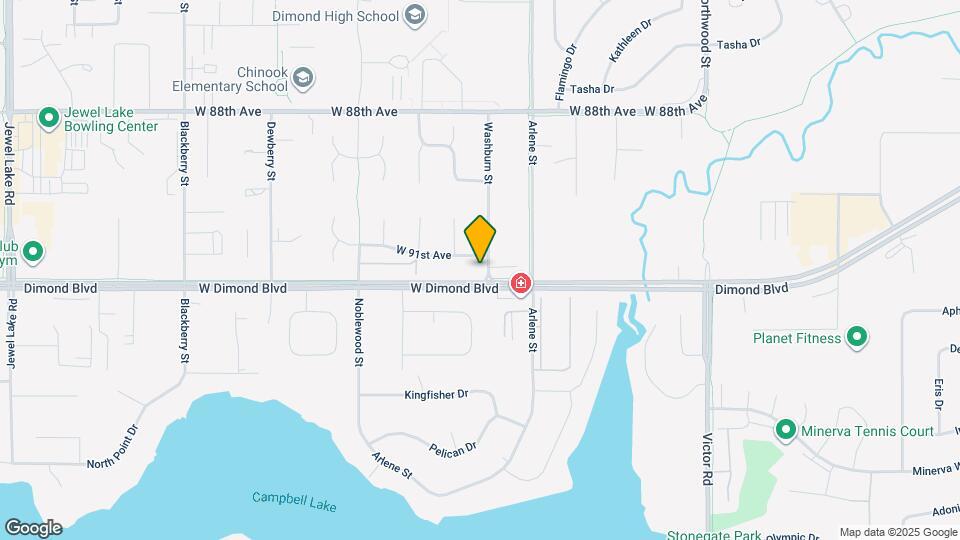 9130 Washburn St Map and Location Details