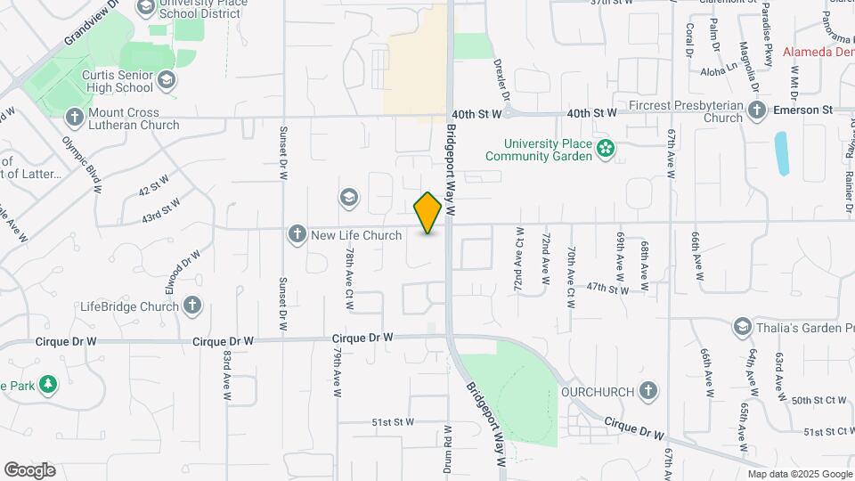 4411 76th Ave W, Unit Unit 3 Mapa y Detalles de la Ubicación