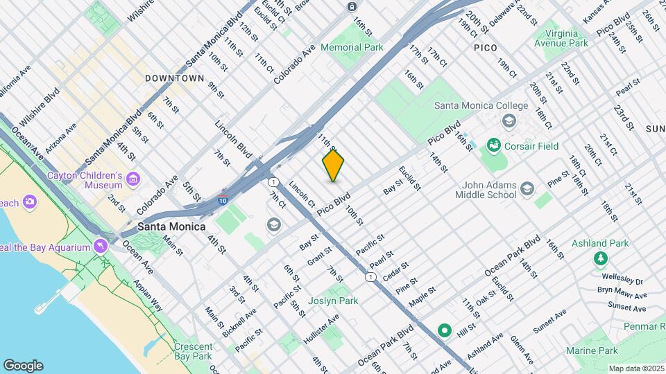 1860 10th St, Unit 0 Map and Location Details