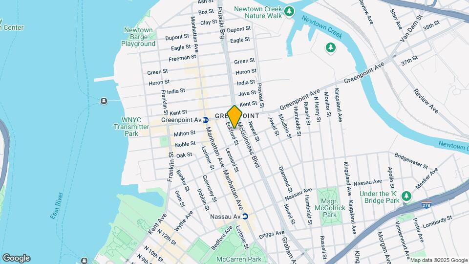 298 Eckford St Map and Location Details