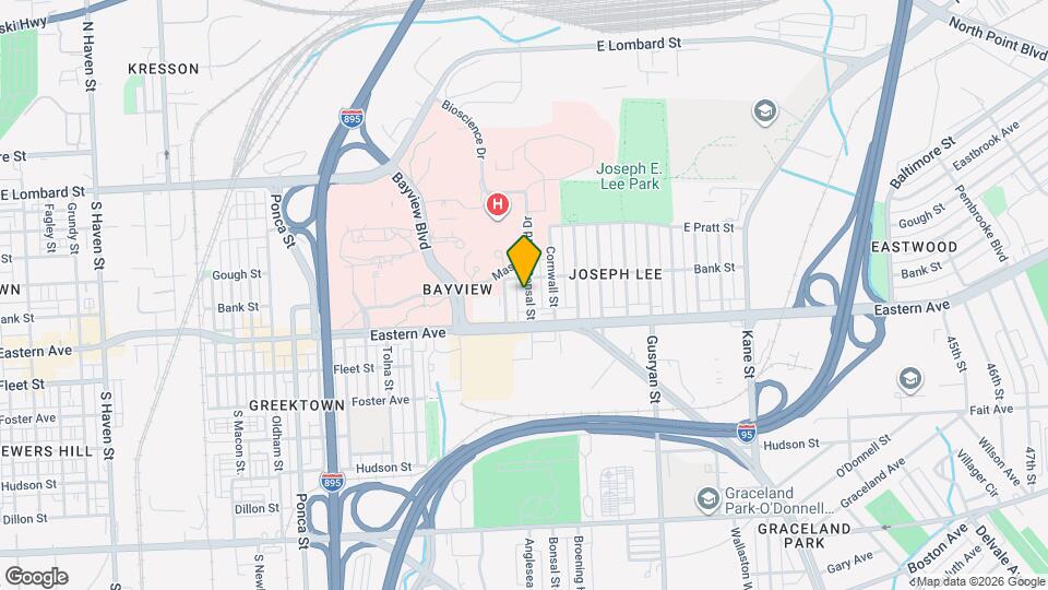 418 Bonsal St Map and Location Details