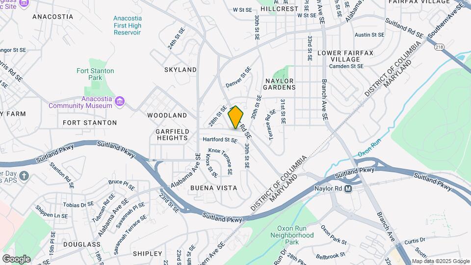 2847 Gainesville St SE Map and Location Details