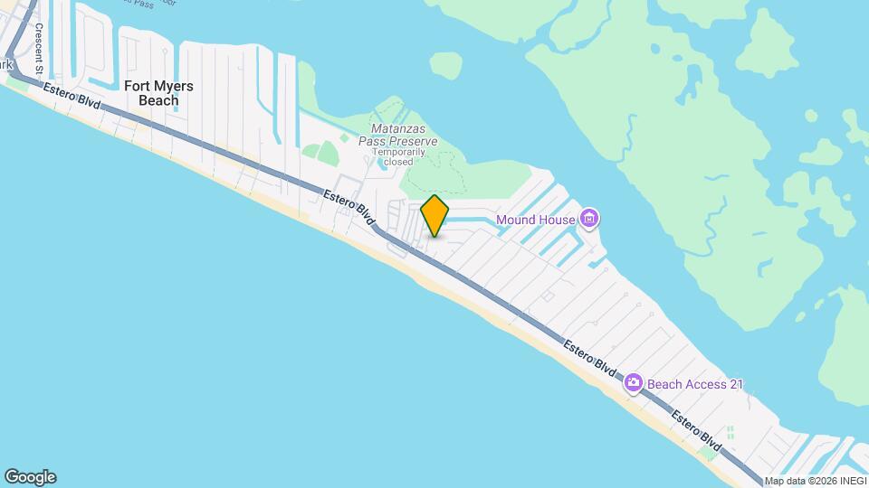 3045 Estero Blvd Map and Location Details