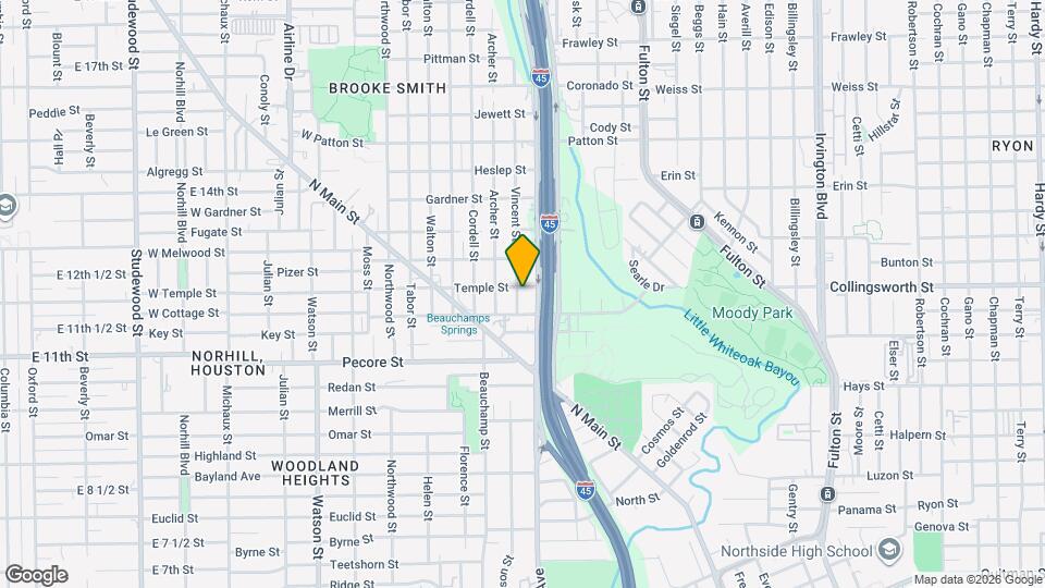 208 Vincent St Map and Location Details