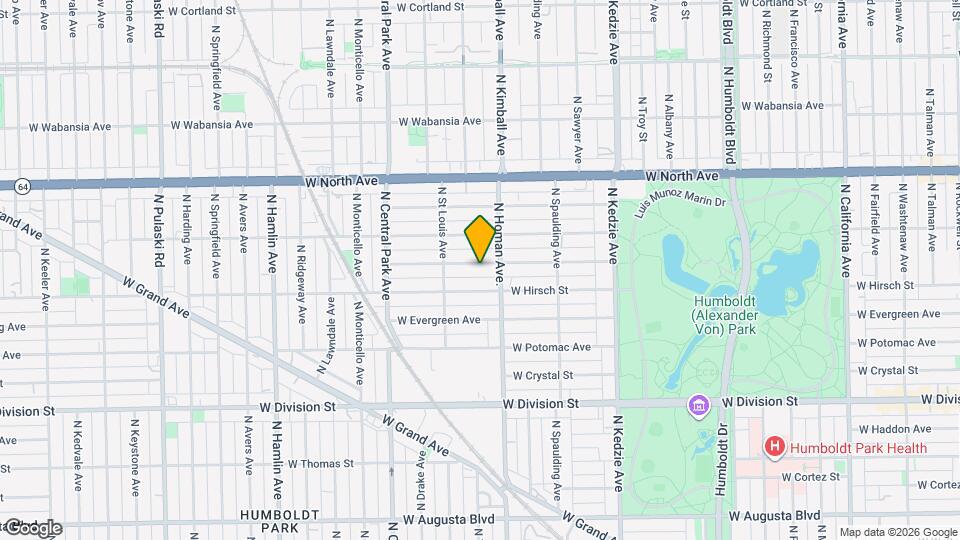 3419 W Beach Ave Map and Location Details