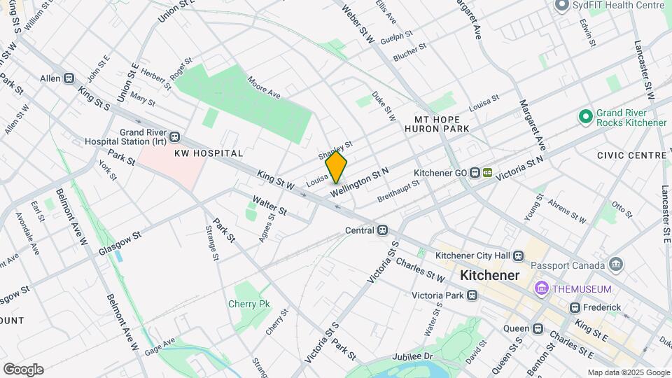 22 Wellington St N Map and Location Details