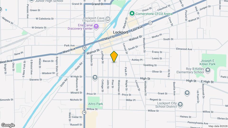 146 Pine St Map and Location Details