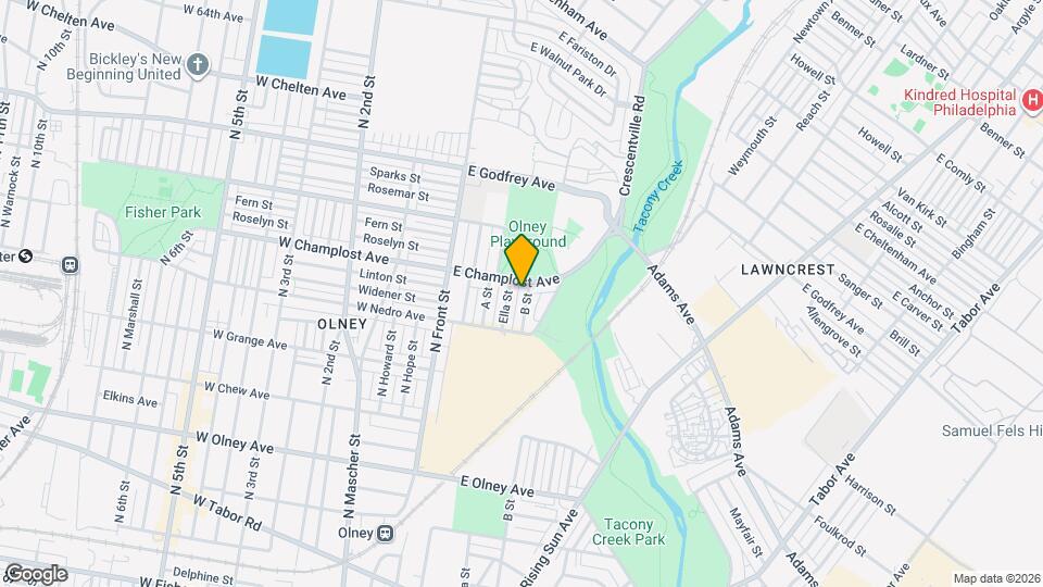 5942 B St Mapa y Detalles de la Ubicación