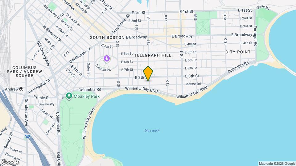 219 I St, Unit 1 Map and Location Details