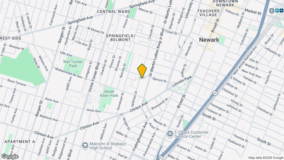 92-94 Quitman St Mapa y Detalles de la Ubicación