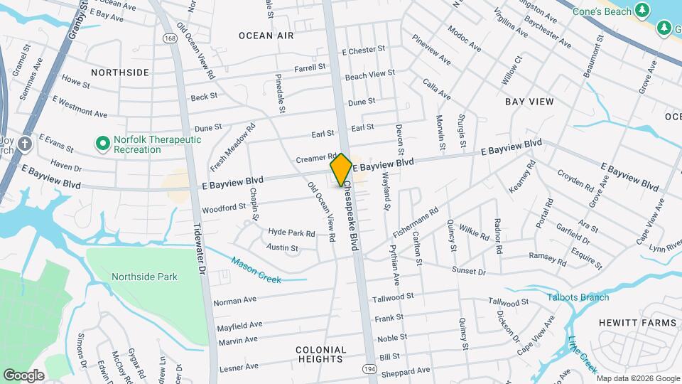 8575 Chesapeake Blvd Map and Location Details