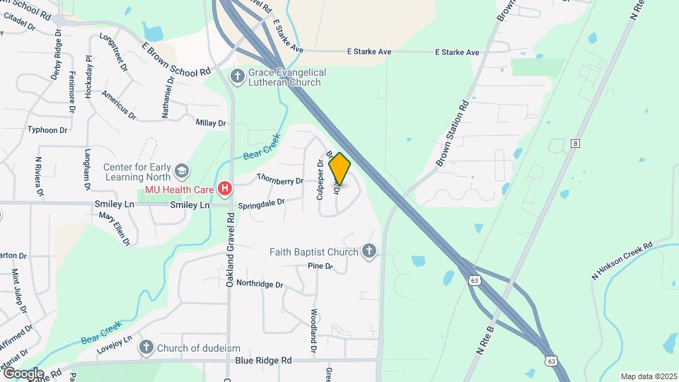 4208 Brunswick Dr Map and Location Details