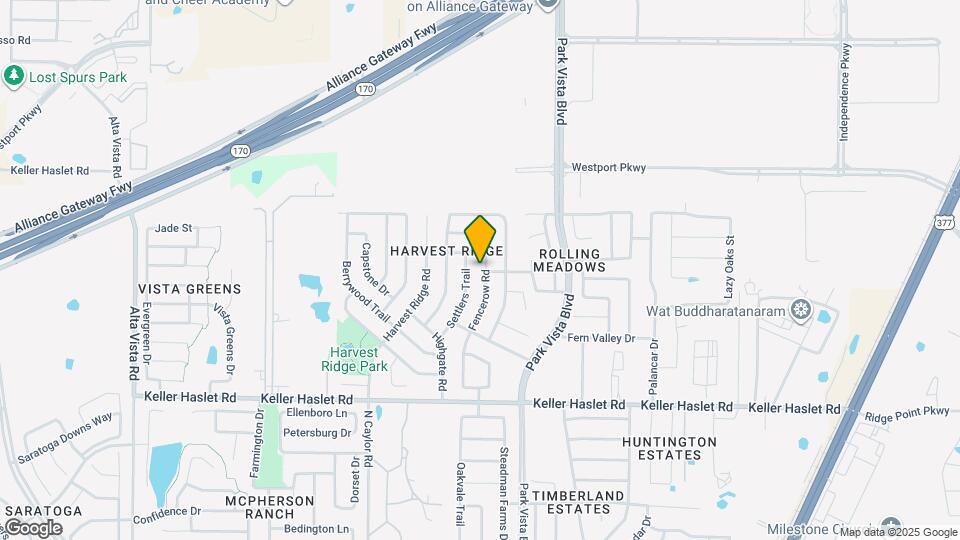 13201 Fencerow Rd Map and Location Details