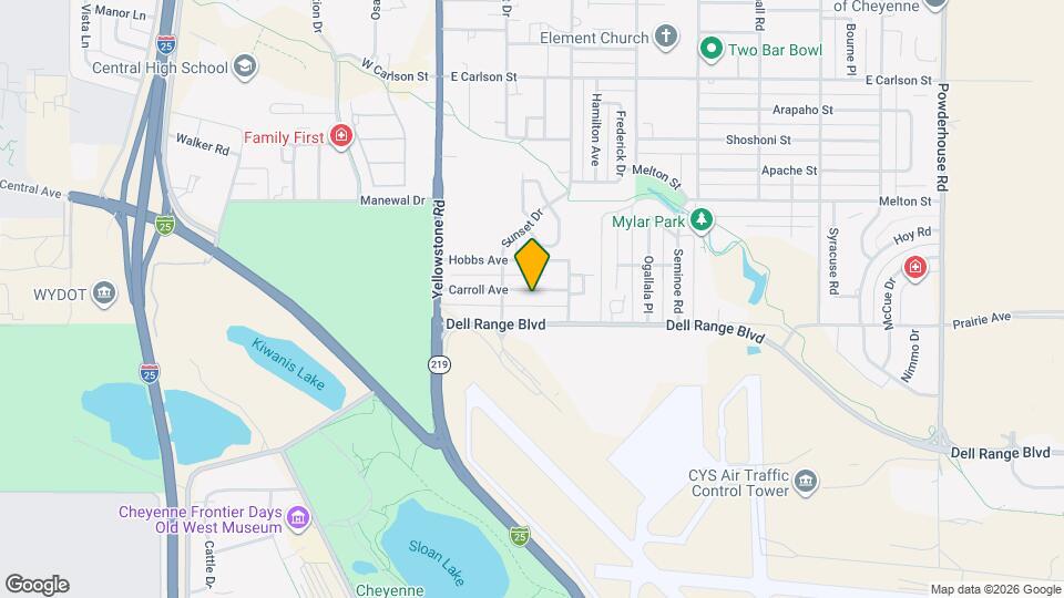 227 Carroll Ave Map and Location Details