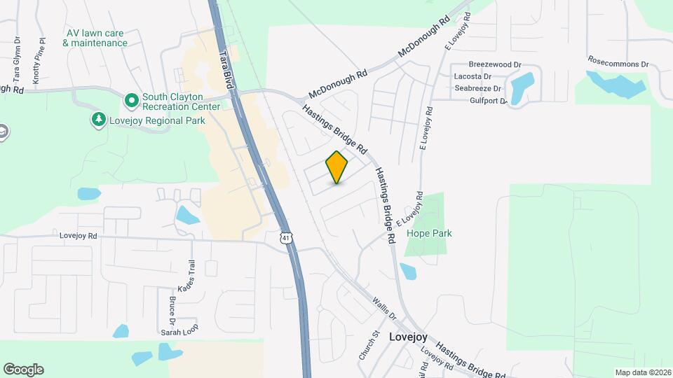 2429 Brianna Dr Mapa y Detalles de la Ubicación