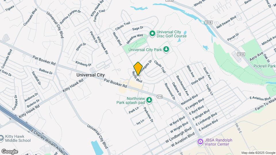 915 Stonegate Dr Map and Location Details
