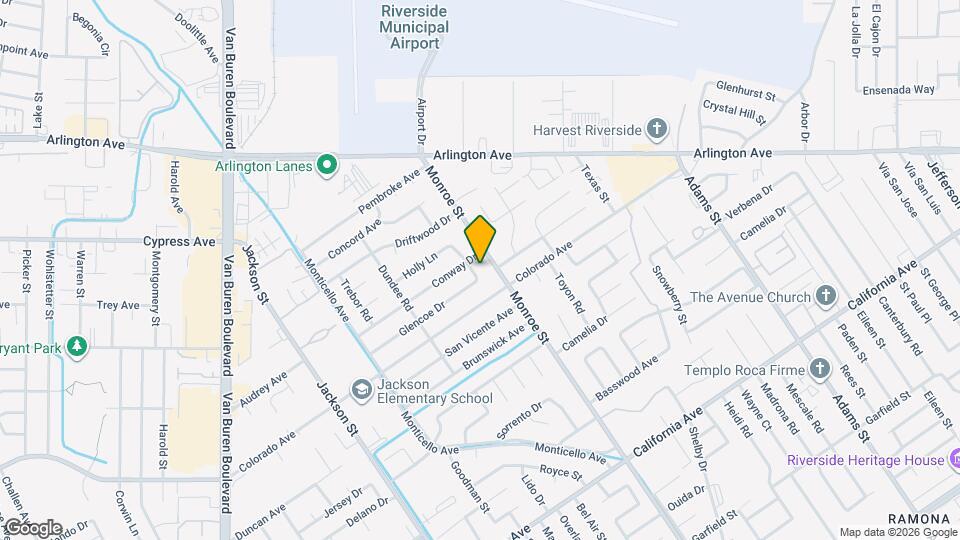 4651 Wildwood Way Map and Location Details