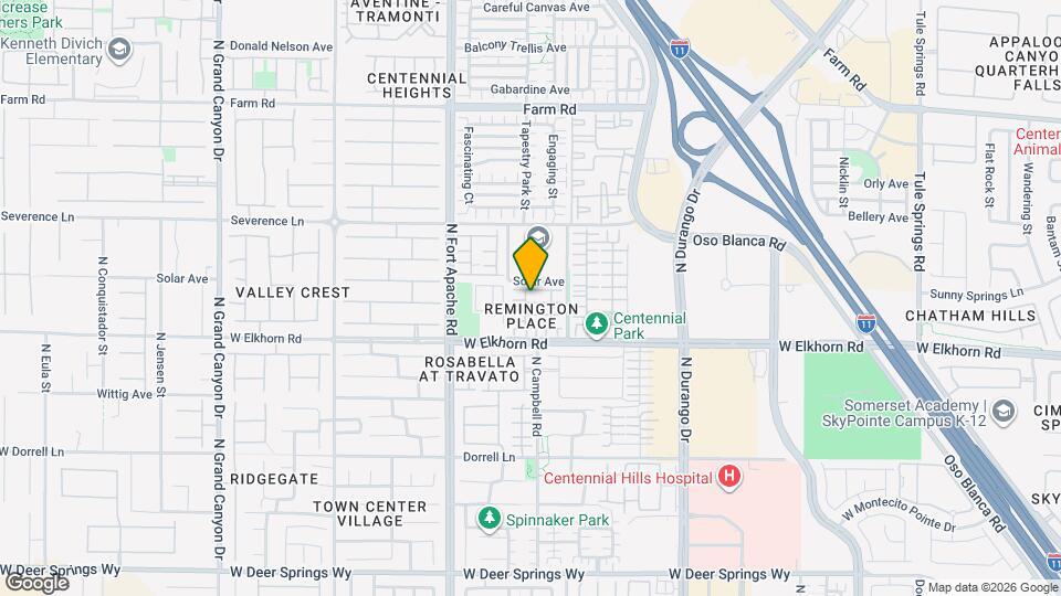 9040 Gambel Oak Ct Mapa y Detalles de la Ubicación