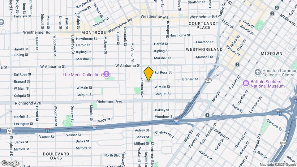 4004 Montrose Blvd Mapa y Detalles de la Ubicación