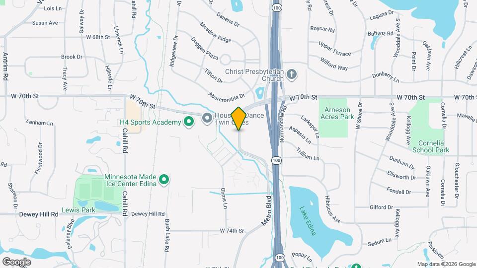 7100 Metro Blvd Map and Location Details