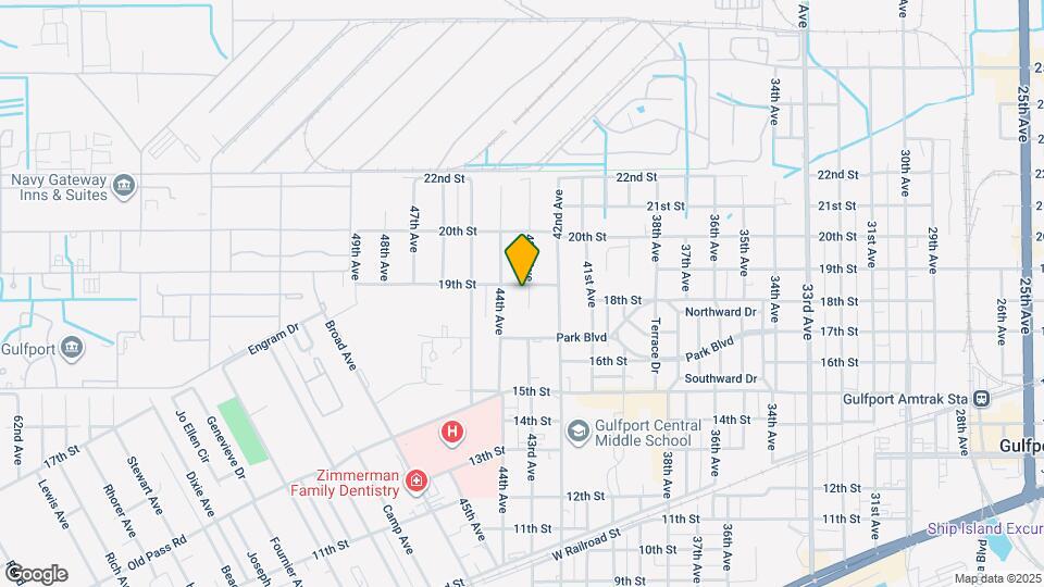 1873 43rd Ave Map and Location Details