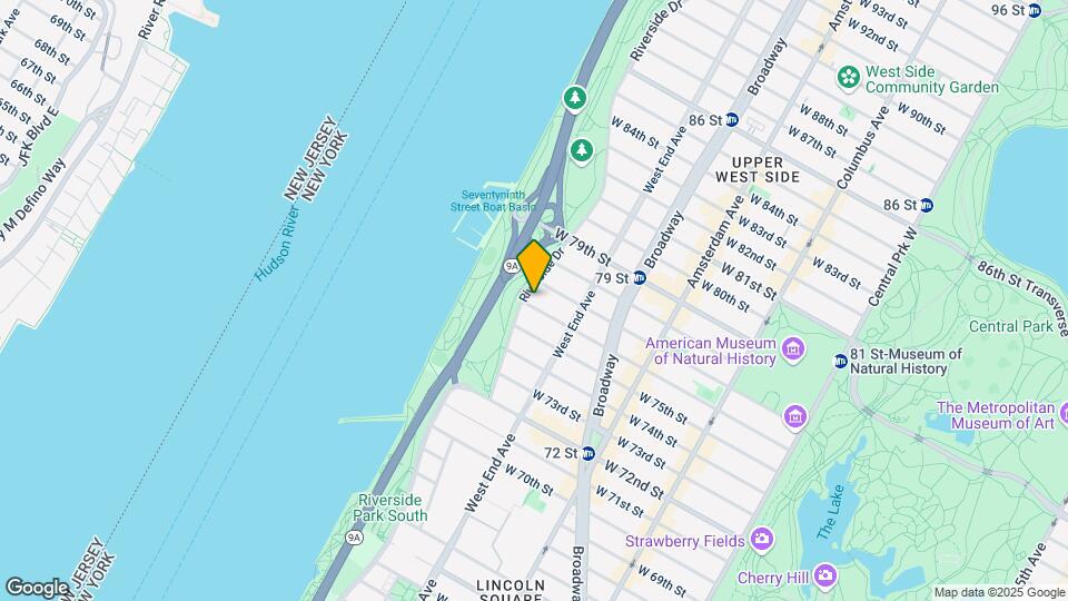 337 W 76th St Mapa y Detalles de la Ubicación