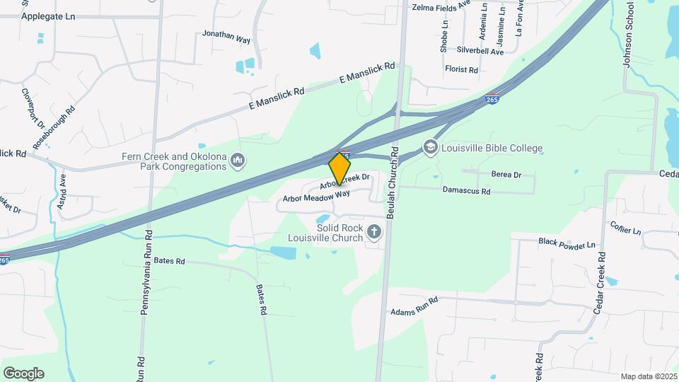 8407 Arbor Meadow Way Map and Location Details