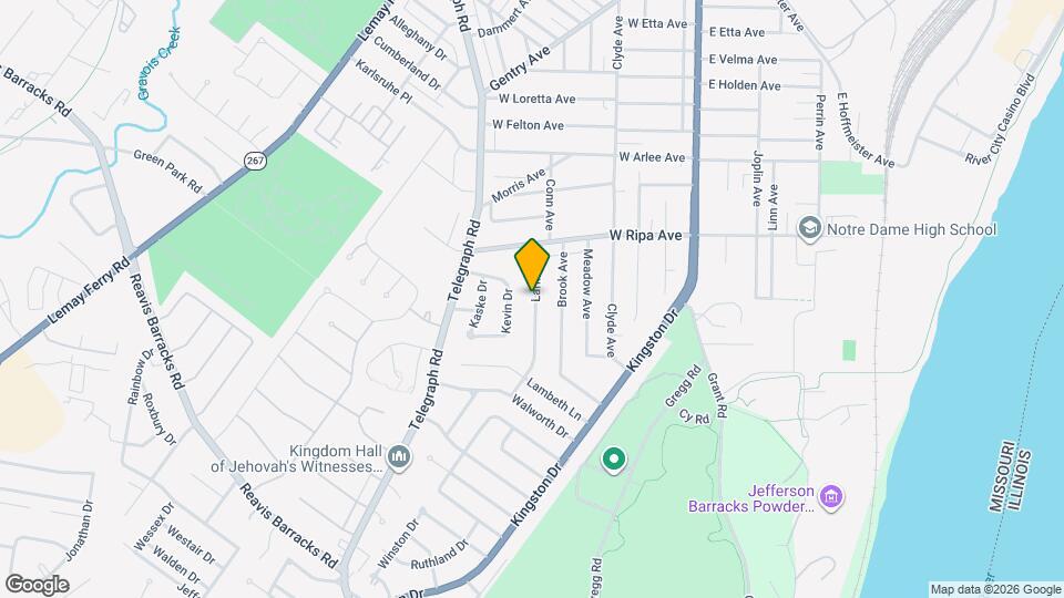 9947 Lark Ave Map and Location Details