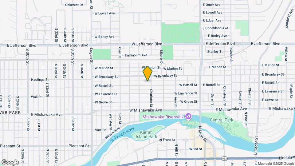 512 W Battell St Map and Location Details