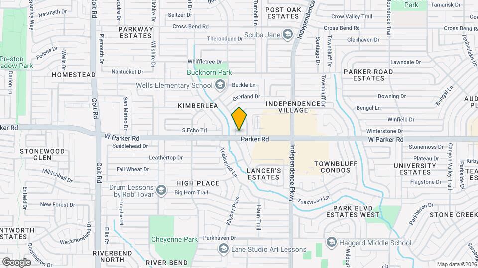 3300 Bandolino Ln Mapa y Detalles de la Ubicación